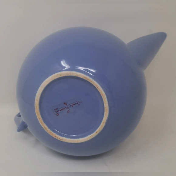 Lindt Stymeist Teapot Kitchen Coffee Colorways Blue Oval Japan Vintage 80s 90s - Picture 4 of 10